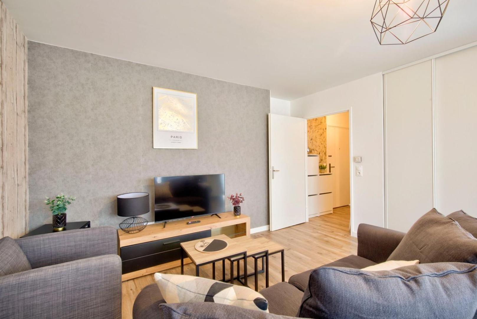 Le Perfectionniste - Spacieux Logement Terrasse Avec Parking Cachan Exterior photo